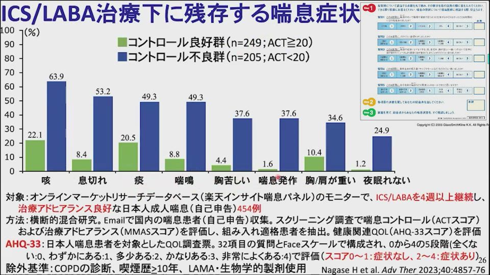 専門医もプライマリ・ケア医も知っておきたい喘息の個別化治療：日経